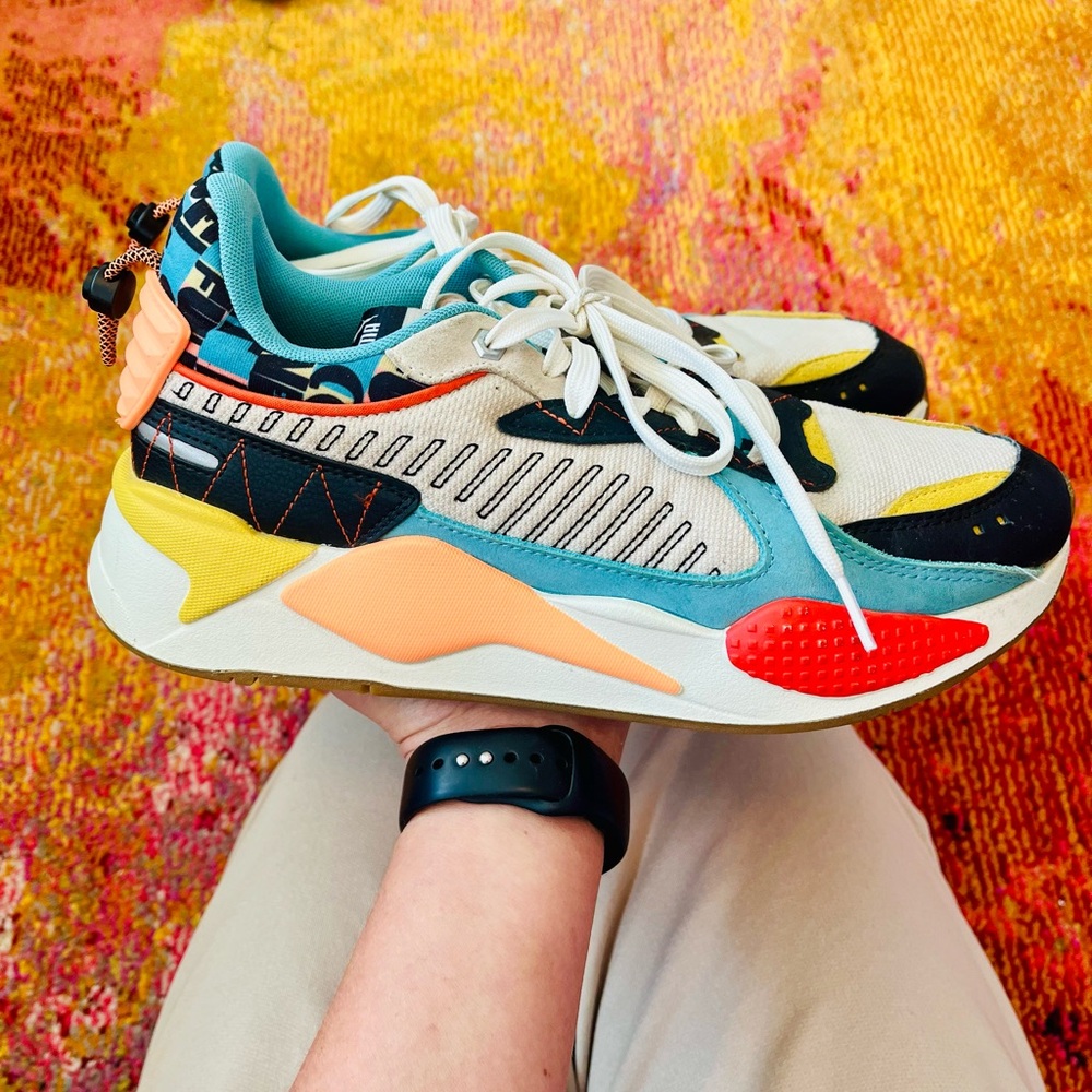 Colorful Sneakers with Unique Design